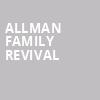 Allman Family Revival, Van Wezel Performing Arts Hall, Sarasota